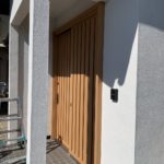 愛知県名古屋市緑区の戸建住宅にて、玄関引戸取替工事を行いました。LIXILリシェント引戸【窓香房】