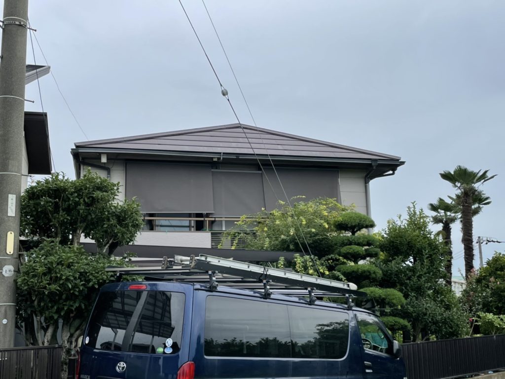愛知県大府市北山町の戸建住宅にて、日除け設置工事を行いました。（LIXIL スタイルシェード）【窓香房】