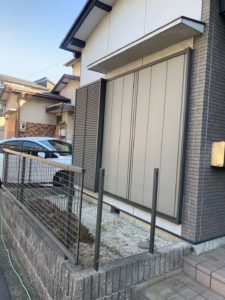 愛知県東海市の戸建住宅にて、サンルーム新設工事を行いました。（リクシル　サニージュ）【窓香房】