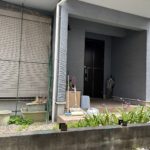 名古屋市名東区の戸建住宅にて、フェンス設置を行いました。（木製ラチスフェンス）【窓香房】