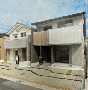 愛知県高浜市にて、エクステリア工事としてを３台用カーポート新設工事行いました。（三協アルミ　スカイリード）【窓香房】