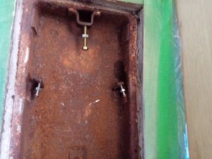 名古屋市昭和区にて、フロアヒンジ交換工事を行いました。（フロアヒンジ　NEW STAR H1400）【窓香房】