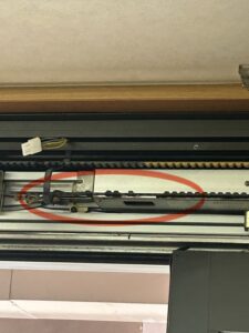 愛知県東浦町にて、自動ドアメンテナンス工事を行いました。（自動ドア　ベルト交換）【窓香房】