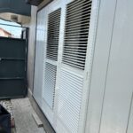 名古屋市緑区にて、面格子取付工事を行いました。(LIXIL取替雨戸パネル(アルミ枠用)採風タイプB ホワイト(WA))【窓香房】
