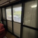 名古屋市緑区にて、面格子取付工事を行いました。(LIXIL取替雨戸パネル(アルミ枠用)採風タイプB ホワイト(WA))【窓香房】
